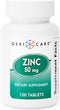 GeriCare Gericare Zinc Sulfate 50mg Dietary Supplement, 100 Count...