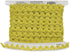 Trims by The Yard Delicia Decorated Gimp Trim, 3/4-Inch Versatile Trim for Sewing, Washable Decorative Trim for Costumes, Home Decor, Upholstery, ...