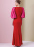 Vogue Misses' Close-Fitting Lined Dress Sewing Pattern Packet by Badgley Mischka, Design Code V2009, Sizes 18-20-22-24-26, Multicolor...