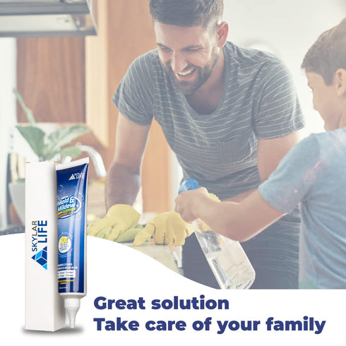 Skylarlife Home Tiles and Sealant, Rubber Stain Whitnener Gel Apply on Silicone Caulk for Bathroom, Kitchen, Joint Sealant, Rubber...