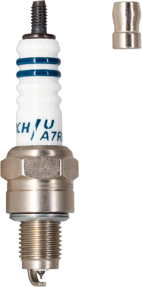 TORCH Iridium Spark Plug A7RIU Replace for NGK CR7HIX CR7HSA, Fit Honda CY50/SS50M/XL50/ZB50GZ/XRSOR/C90D/CD90/XR100R/CB125S/CM125C, Fit Yamaha CR...