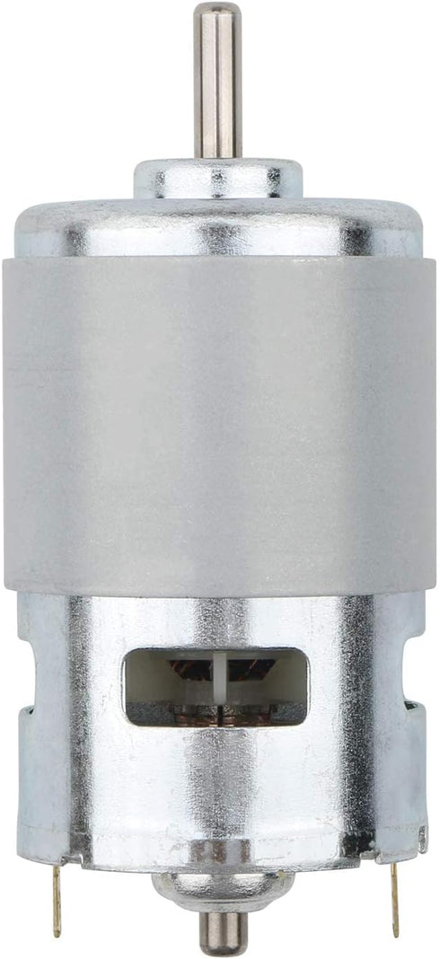 DC 12V Mini Gear Motor DC Geared Motor High Torque Electric Micro 12000 RPM Speed Reduction Geared Motor Centric Output Shaft 45mm Diameter Gearbo...