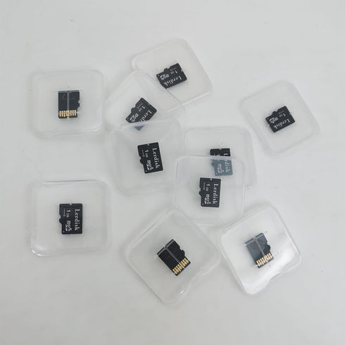 Factory Wholesale Micro SD Card 1GB Pack of 10 in Bulk MicroSD with SD Adapter Produced by Authorized Licencee(1GB)...