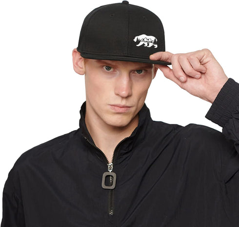 Negi Bears Hat Skull Hats for Men, Hip Hop Women Baseball Cap Outdoor Mens Snapback Hats, Mountain Hat Black Trucker Hat for Hiking, Climbing, Fis...