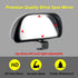 Blind Spot Mirrors for Trucks and Cars,Automotive Side View Concave Mirror Blindspot,360° Large Convex Rearview Exterior Mirror Accessories for Tr...