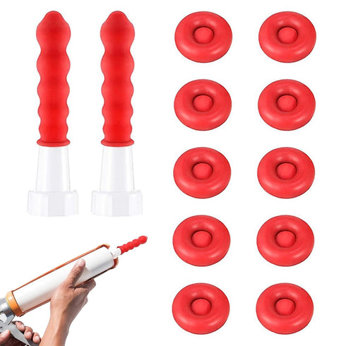 Caulk Caps, Caulk Saver Caps Caulk Cap Caulk Saver Caulk Finishing Tool 12pcs Caulk Tube Sealer Caps Caulking Tube Caps for Sealing and Preserving...