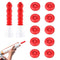 Caulk Caps, Caulk Saver Caps Caulk Cap Caulk Saver Caulk Finishing Tool 12pcs Caulk Tube Sealer Caps Caulking Tube Caps for Sealing and Preserving...