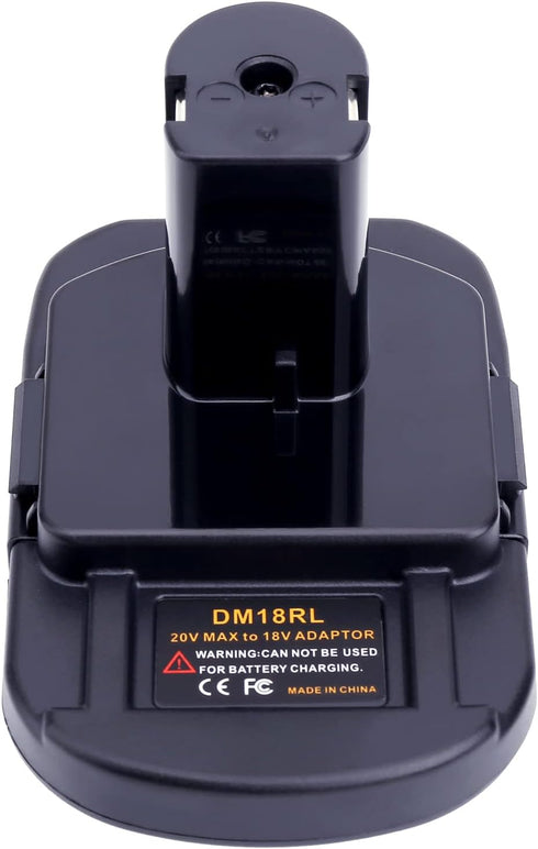 Biswaye Adapter Compatible with Dewalt 20V Battery to Replacement for Ryobi 18V One+ Battery, Adapter Compatible with Milwaukee M18 Battery to Rep...