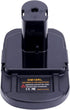 Biswaye Adapter Compatible with Dewalt 20V Battery to Replacement for Ryobi 18V One+ Battery, Adapter Compatible with Milwaukee M18 Battery to Rep...