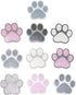 Uniquer 10 Pcs Dog Paw Shaped Diamond Art Painting Coasters Kits with Holder, DIY Paw Coasters Diamond Art Non-Slip Coaster for Beginners Adults C...