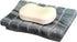 Soap Dish in Ribbed Design | Bath Accessories for Bath, Tub or Wash Basin | Luxury Bath Accents...