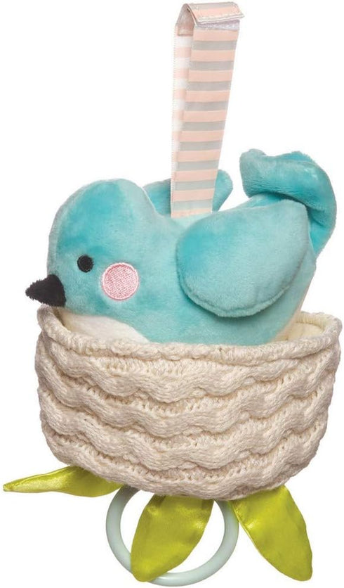 Manhattan Toy Lullaby Bird Pull Musical Crib and Baby Toy...
