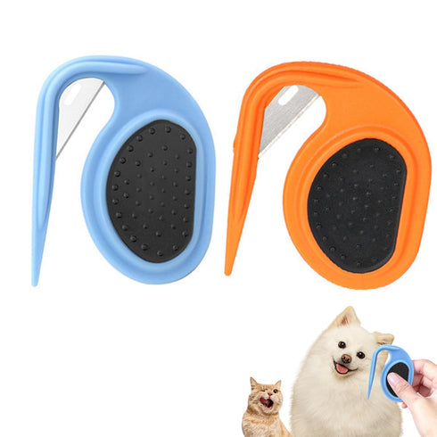 2Pcs Knotting Comb for Cats, Pet Knotting Comb Knotting Comb for Dog Pet Hair Removal Tool Cat Dog Grooming Comb Knot Remover Cat Knotting Comb, P...