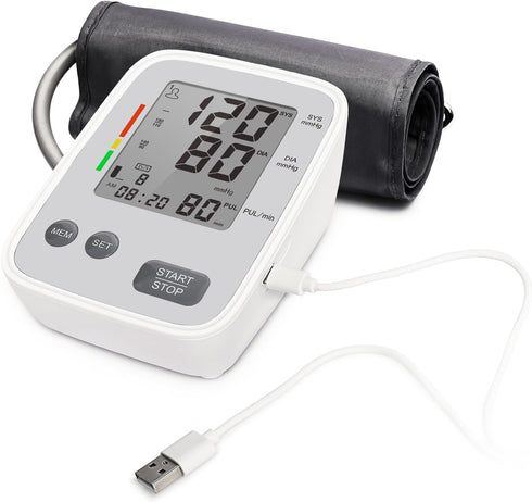 Blood Pressure Monitors for Home Use, Blood Pressure Monitor Upper Arm with Adjustable 9-17" Bp Cuff, 2x99 Memory, High Blood Pressure Machine wit...