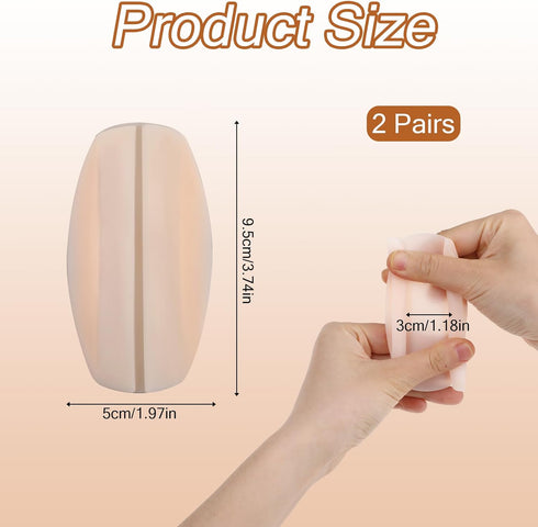 4 Pcs Bra Strap Holders for Slipping, Silicone Bra Strap Cushions Bra Strap Pads Non-Slip Shoulder Protectors Pads...