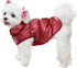 Winter Warm Dog Jacket for Small Medium Dogs Cat Cold Weather Coats with Harness Paded Dog Fleece Vest Waterproof Windproof Dog Snow Jacket Pet Pu...