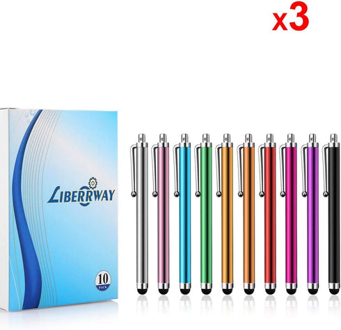 LIBERRWAY Stylus Pen 30 Pack for Universal Touch Screen Capacitive Stylus......
