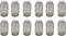 Preval 269 Glass Jar, 6-Ounce (12 JARS)...