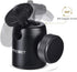 24MM Tripod Ball Head, UTEBIT 360° Rotatable Metal mini Ball Head with 1/4" hot shoe,BallHeads Camera Mount Adapter for Tripods,Monopod,DSLR Camer...