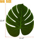 Hopeak Artificial Palm Leaves 24 Pieces Large Palm Leaves for Hawaiian Luau Party Jungle Beach Theme Party Birthday Table and Wall Decorations...