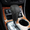Custom Fit Black Genuine Leather Gear Shift Knob Cover for GMC Acadia 2007 08 09 10 11 12 13 14 15 2016 Automatic Accessories (Black pattern black...