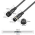 2Pin Waterproof Connector,2 Wire Male Female Plug LED Connector,with 12AWG IP68 25CM Extension Cable, for Car, Boat,Truck,Indoor/Outdoor LED Strip...
