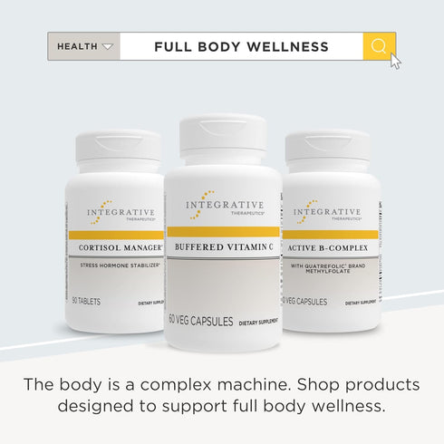 Integrative Therapeutics Buffered Vitamin C Capsules 1,000 mg - Immune Support Supplement* - Antioxidant Support* - Gentle Formula - Gluten Free -...