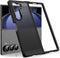for Samsung Galaxy Z Fold 6 Case, Z Fold 6 Case with Camera Frame Protection, Thin Anti-scratch PC Matte Translucent Back & Flexible TPU Hinge Sho...