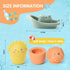 Baby Bath Toys , 11-Piece Water Table Toys with Floating Boats for Toddlers 1-3, Bathtub Pool Baby Toys 6-12 Months, Dishwasher Safe Infant Toys B...