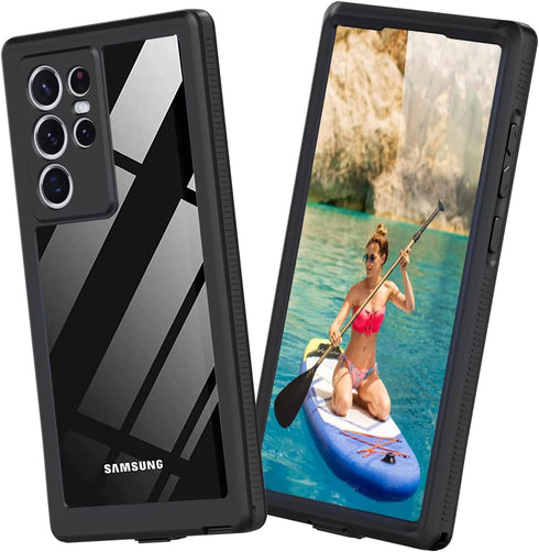Samsung Galaxy S22 Ultra Case Waterproof with Screen Protector, Full Body Protection Heavy Duty Shockproof Drop Proof Protective Rugged Cases Phon...