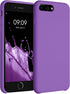 kwmobile Case Compatible with Apple iPhone 7 Plus/iPhone 8 Plus Case - TPU Silicone Phone Cover with Soft Finish - Orchid Purple...