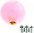 Abfer Round Ball Shift Knob Car Gear Stick Shifter Knobs Shifting Lever Replacement Fit Most Automatic Manual Transmission Vehicles (Pink)...