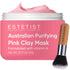 Purifying Pink Face Mask With Australian Pink Clay Blackhead Remover Quality Pore Cleanser Evens Skin Tone Acne Spot Treatment Natural Pore-Reduci...