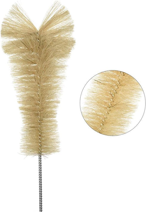 uxcell Laboratory Test Tube 500ml Conical Flask Bristles Cleaning Brush...
