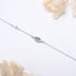 925 Sterling Silver Anklets for Women Evil Eye Cross Adjustable Anklet With Bead Dainty Evil Eye Ankle Bracelets Jewelry Gift...