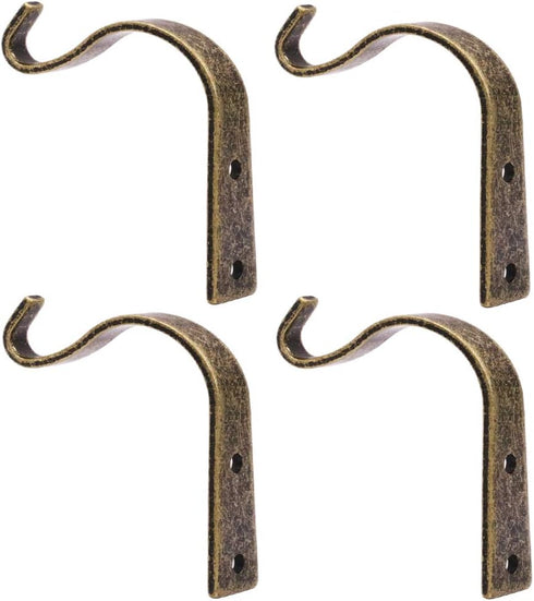Iron Wall Hooks Metal Heavy Duty Plant Hanger Bracket Coat Hook Decorative Hook for Small Plants Hanging Lanterns Coat Hangers Hanging Home Decor ...