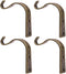 Iron Wall Hooks Metal Heavy Duty Plant Hanger Bracket Coat Hook Decorative Hook for Small Plants Hanging Lanterns Coat Hangers Hanging Home Decor ...