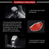 LECART Gear Shift Knob Cover Trim Bling Car Interior Decoration Accessories Crystal Auto Decors Compatible for Honda Civic EX EX-T LX Coup EX-T LX...