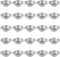 Kichvoe Egg Tart Molds 250pcs Disposable Mini Pie Pans Aluminum Foil Baking Pan Round Nonstick Dessert Cups Bakeware for Cupcake-2.7Inch...