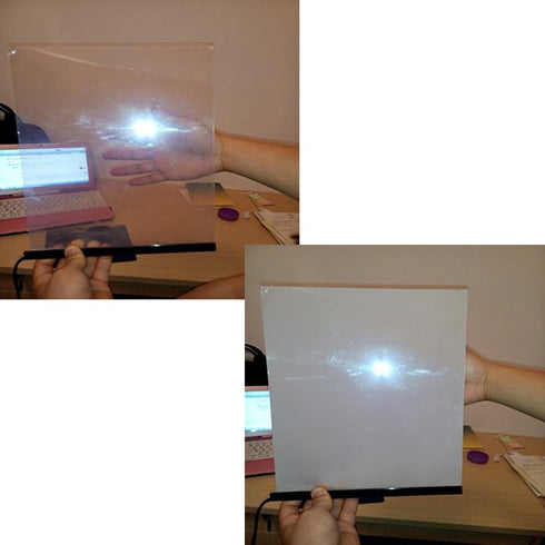 HOHOFILM Electronic PDLC Smart Film PDLC Switchable Smart Film Electric Smart Glass Film(15cmx15cm)...