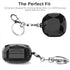 Miimall Compatible for Samsung Galaxy Buds FE Case 2023/Samsung Galaxy Buds 2 Pro Case 2022/Samsung Galaxy Buds Pro 2021 Case Cover Hard PC Crysta...