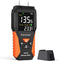 Digital Wood Moisture Meter, Water Leak Detector, Wood Moisture Tester | Orange...