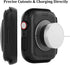 2 Pack Waterproof Case for Apple Watch 44mm SE (2nd Gen) Series 6 5 4 with Tempered Glass Screen Protector, Full Protective Hard PC Bumper Case Fa...