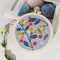 Punch Needle Embroidery kit DIY Flowers Cross Stitch Hoop Craft Kits Handcraft Embroidery s...