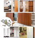 4 pcs Roller Guide Sliding Barn Door Floor Guide Stainless Steel Barn Door Roller Sliding Floor Guide Sliding Door Barn Door Hardware Accessories...