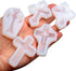 Hendevl Cross Silicone Mould, 5pcs Cross Shape Silicone Mould Resin Casting Molds Cross Jewelry Mold for DIY Decorative Craft Jewellery Making Too...