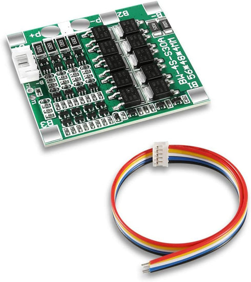 2pcs 4S 30A 14.8V Li-ion Lithium 18650 Battery BMS Packs PCB Protection Board Balance Integrated Circuits...
