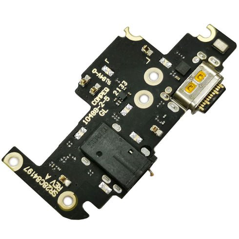 Moto One 5G ACE USB Charging Port Flex Cable Replacement for Motorola Moto G 5G 6.7" XT2113 Charger Dock Connector PCB Board Port Flex Repair Part...