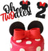 Oh Twodles Red Cake Topper Second 2nd Birthday Party Supplies Decorations for Baby Red Girl Bday...