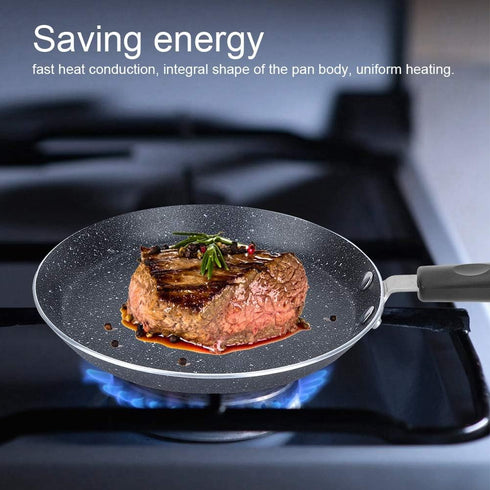 Cooking Pan, Non?Stick Pancake Pan, Practical Restaurant Pancake for Home Kitchen Making Pizza Steak Eggs(Small (6 inches))...